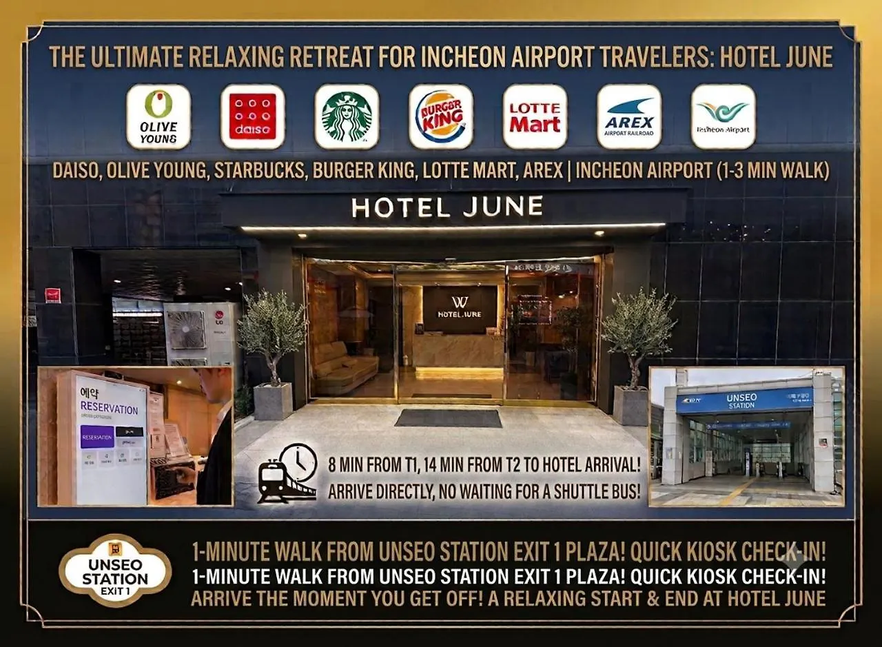 Incheon Airport Hotel June South Korea