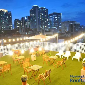 *** ホテル Oyo Rooftop 韓国